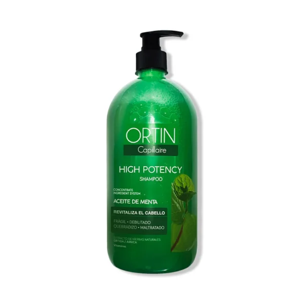Shampoo Ortin Aceite Menta La Cooper 1LT