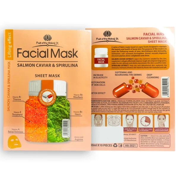 Mascara Facial de Caviar  (Salmon)